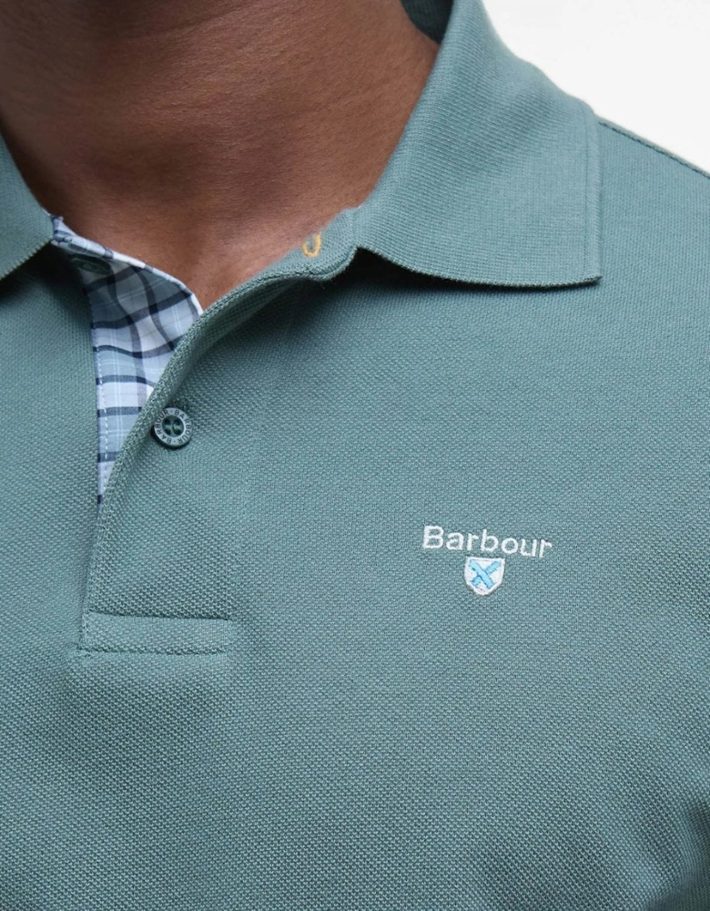 Tartan Pique Mens Polo S/S 25