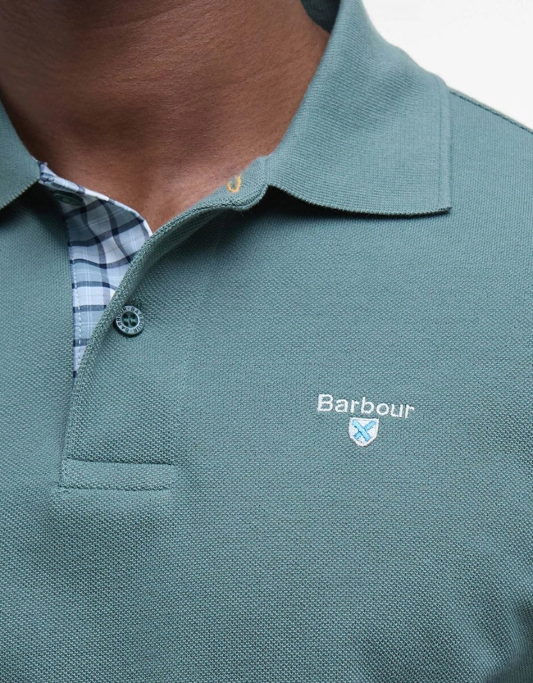 Tartan Pique Mens Polo S/S 25