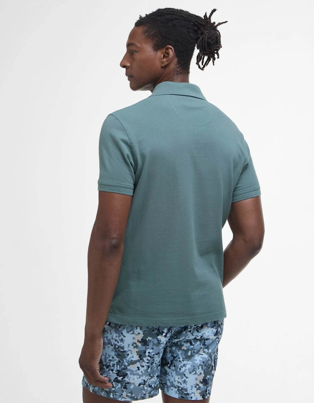 Tartan Pique Mens Polo S/S 25