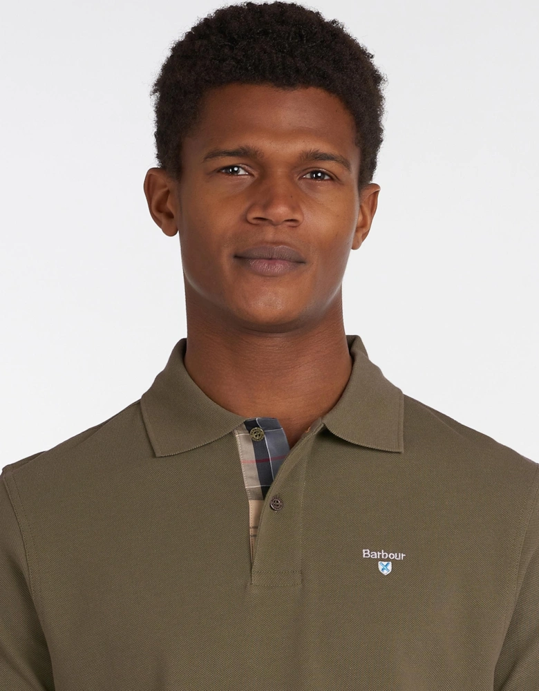 Tartan Pique Mens Polo S/S 25