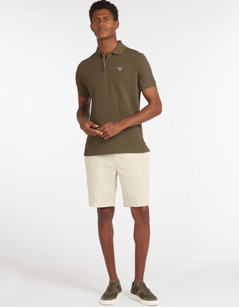 Tartan Pique Mens Polo S/S 25