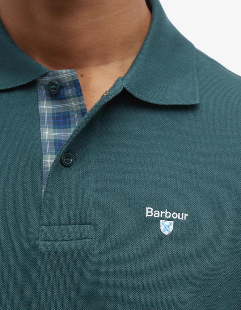 Tartan Pique Mens Polo S/S 25