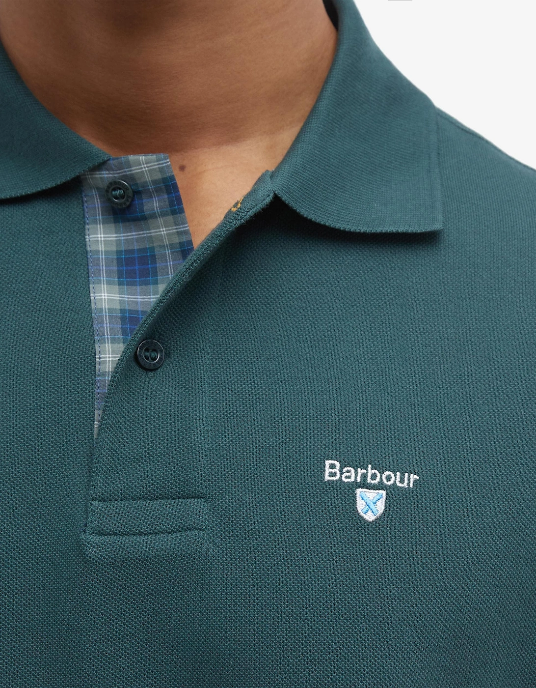 Tartan Pique Mens Polo S/S 25