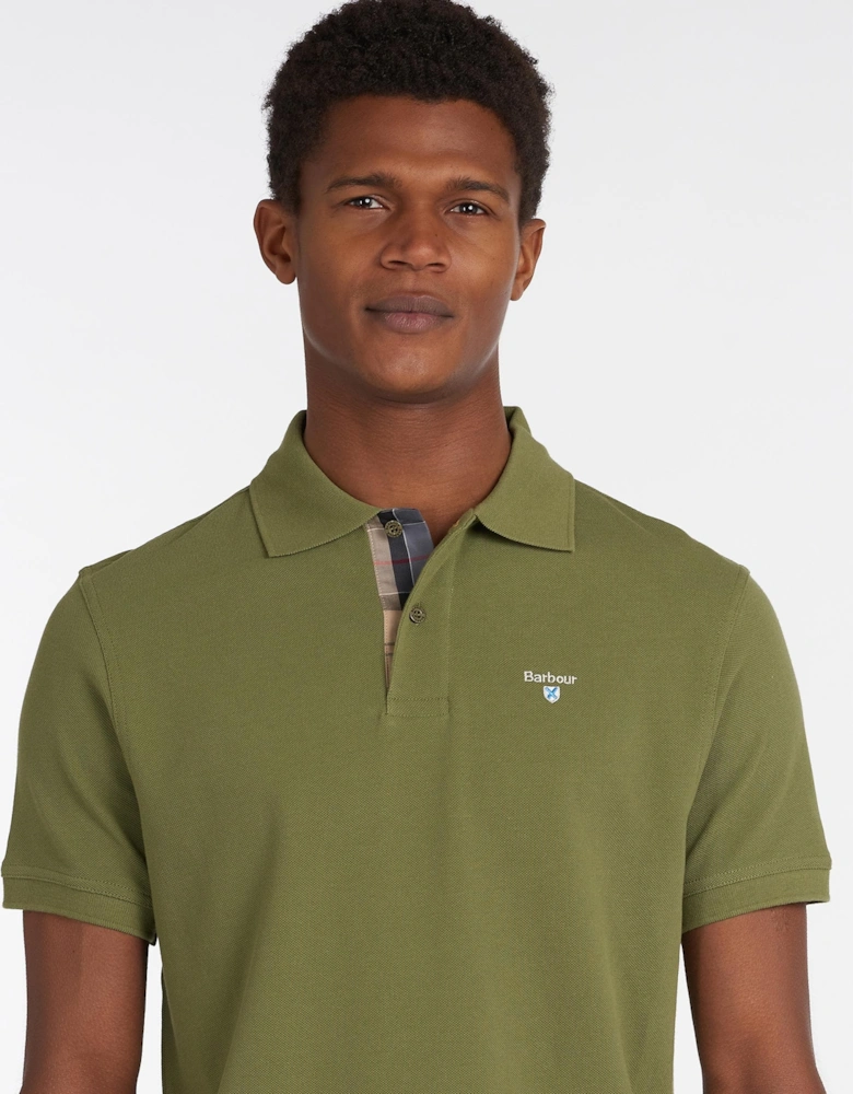 Tartan Pique Mens Polo S/S 25