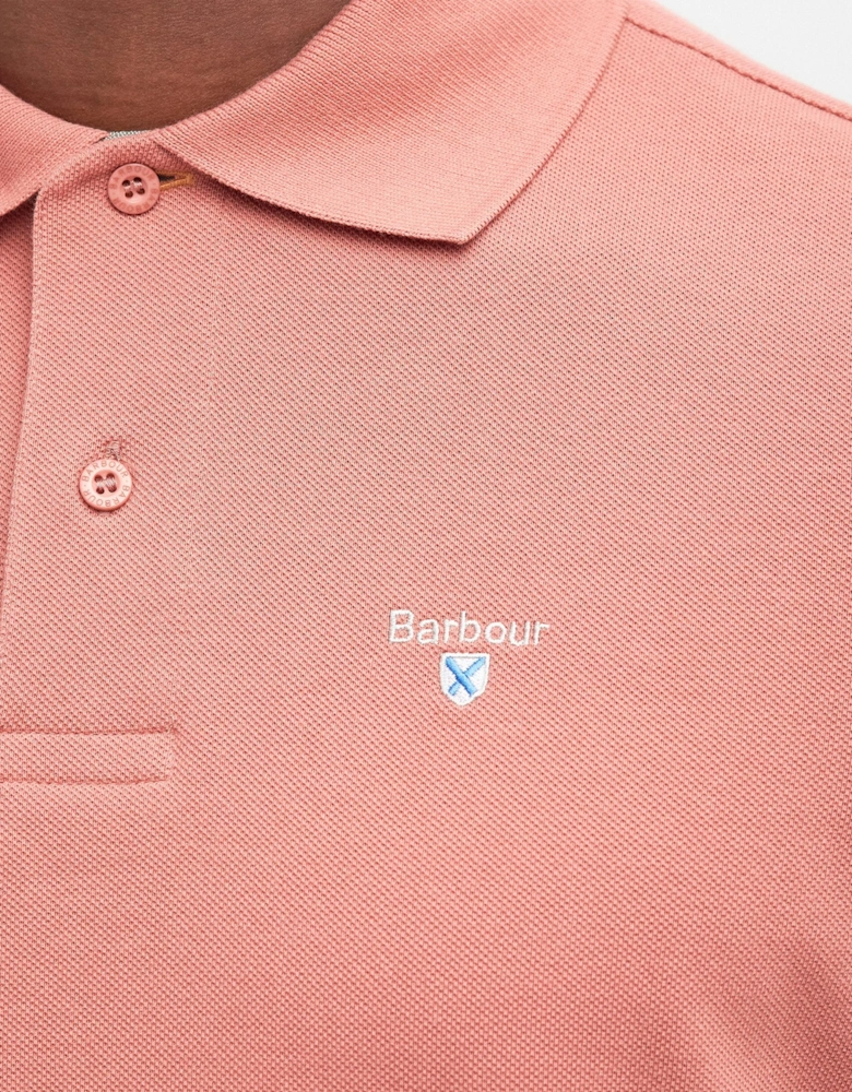 Tartan Pique Mens Polo S/S 25