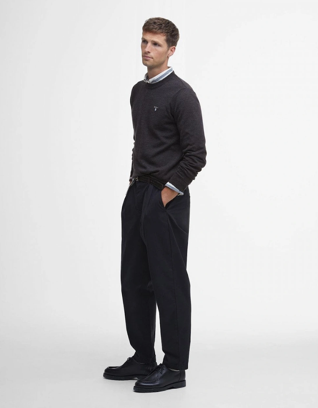 Mens Merino Crew Neck Sweater