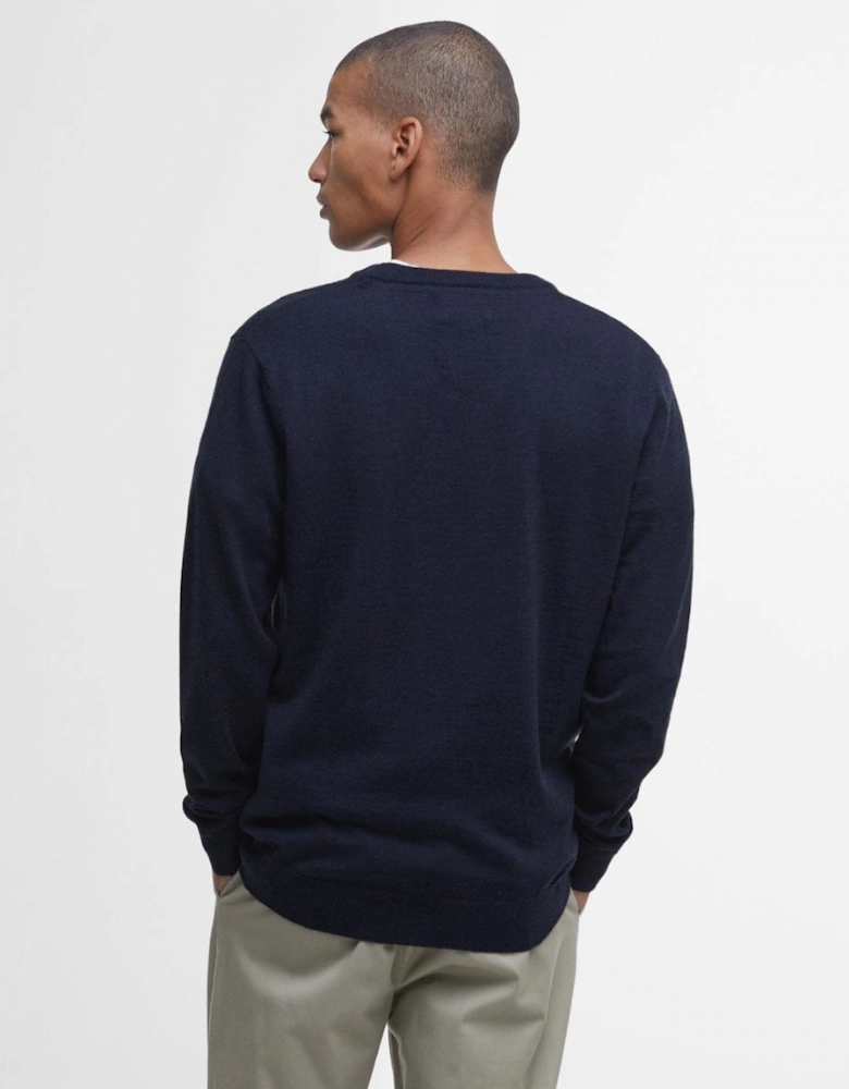 Mens Merino V-Neck Sweater