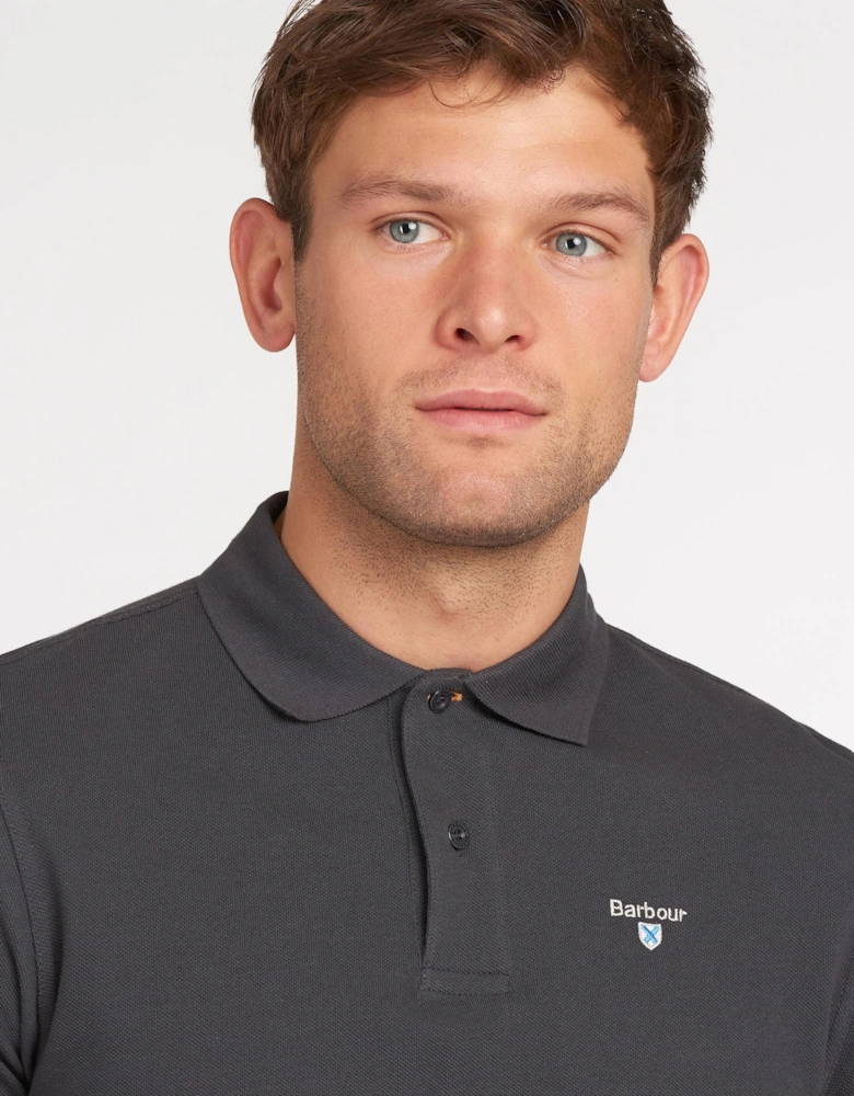Mens Sports Polo Shirt navy