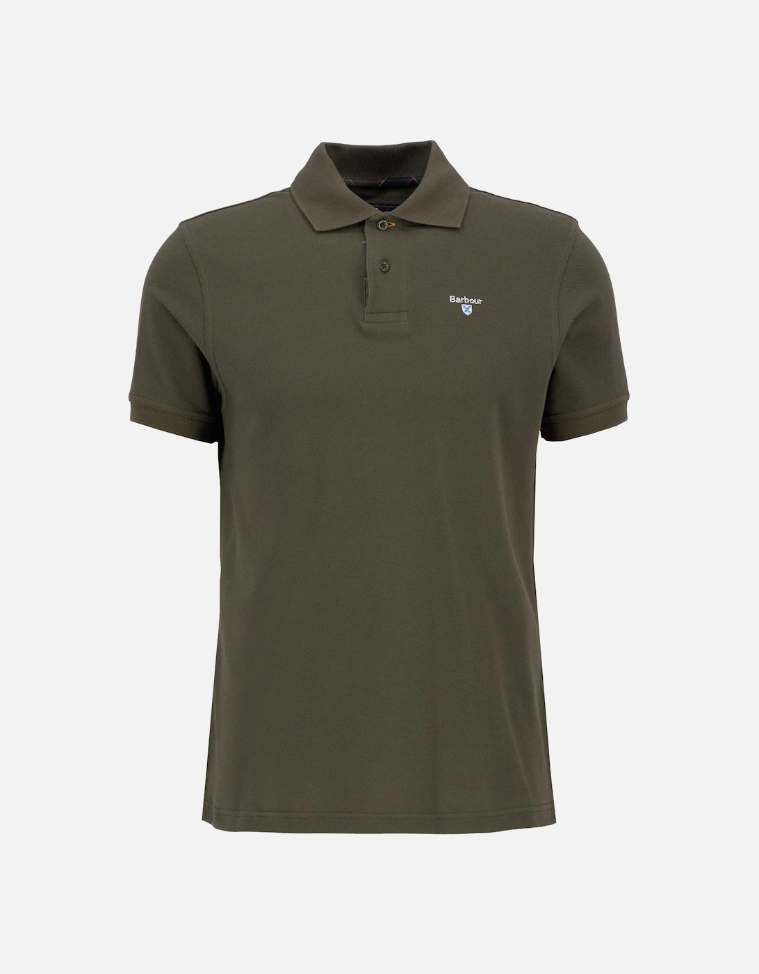 Mens Sports Polo Shirt dark olive