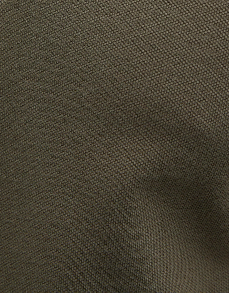 Mens Sports Polo Shirt dark olive