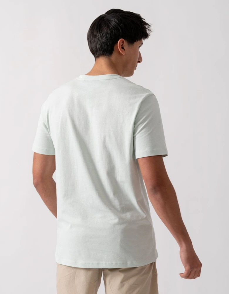 BOSS Orange Tales Mens Cotton-Jersey T-shirt With Logo Patch