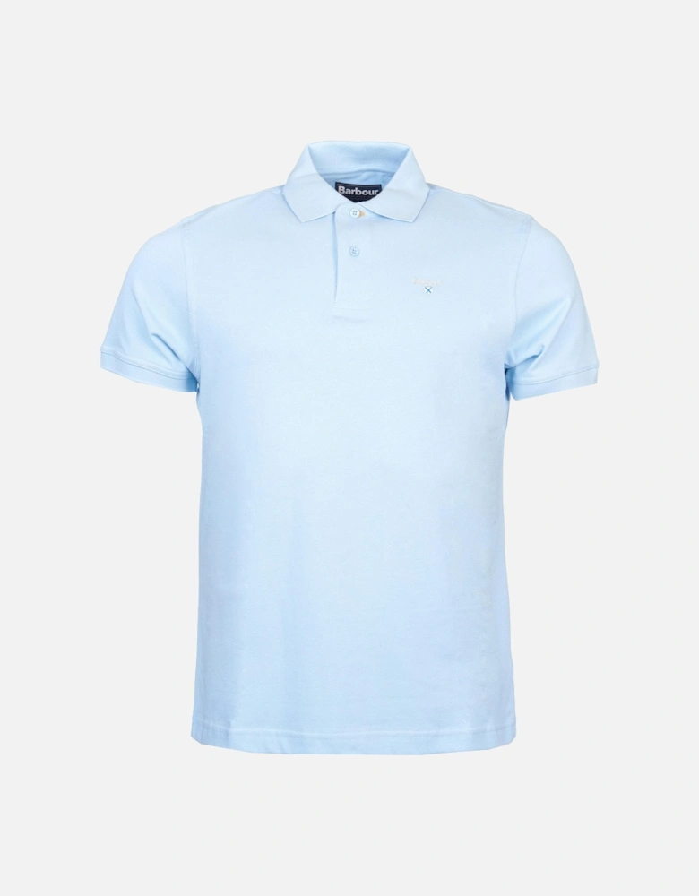 Mens Sports Polo Shirt sky
