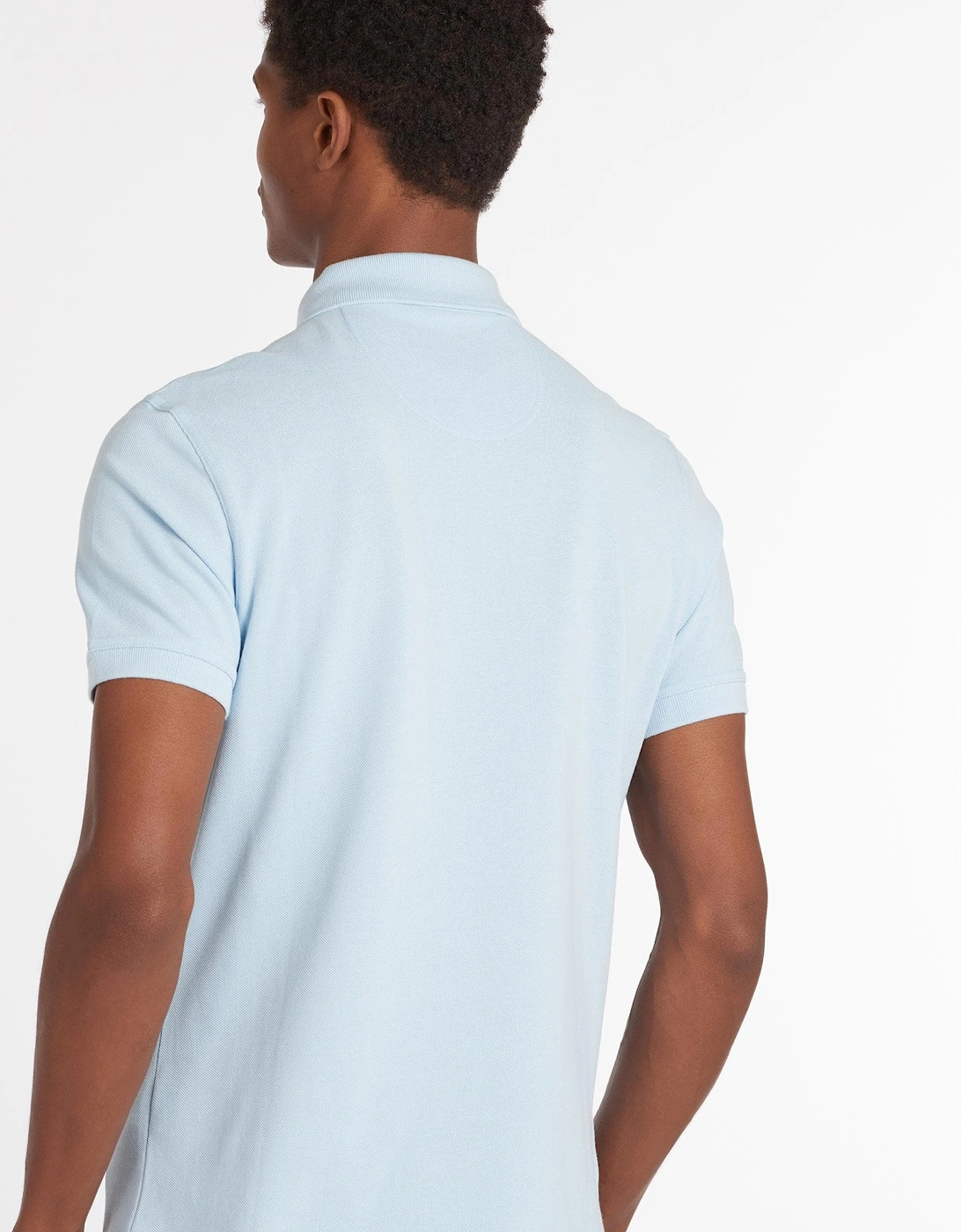Mens Sports Polo Shirt sky