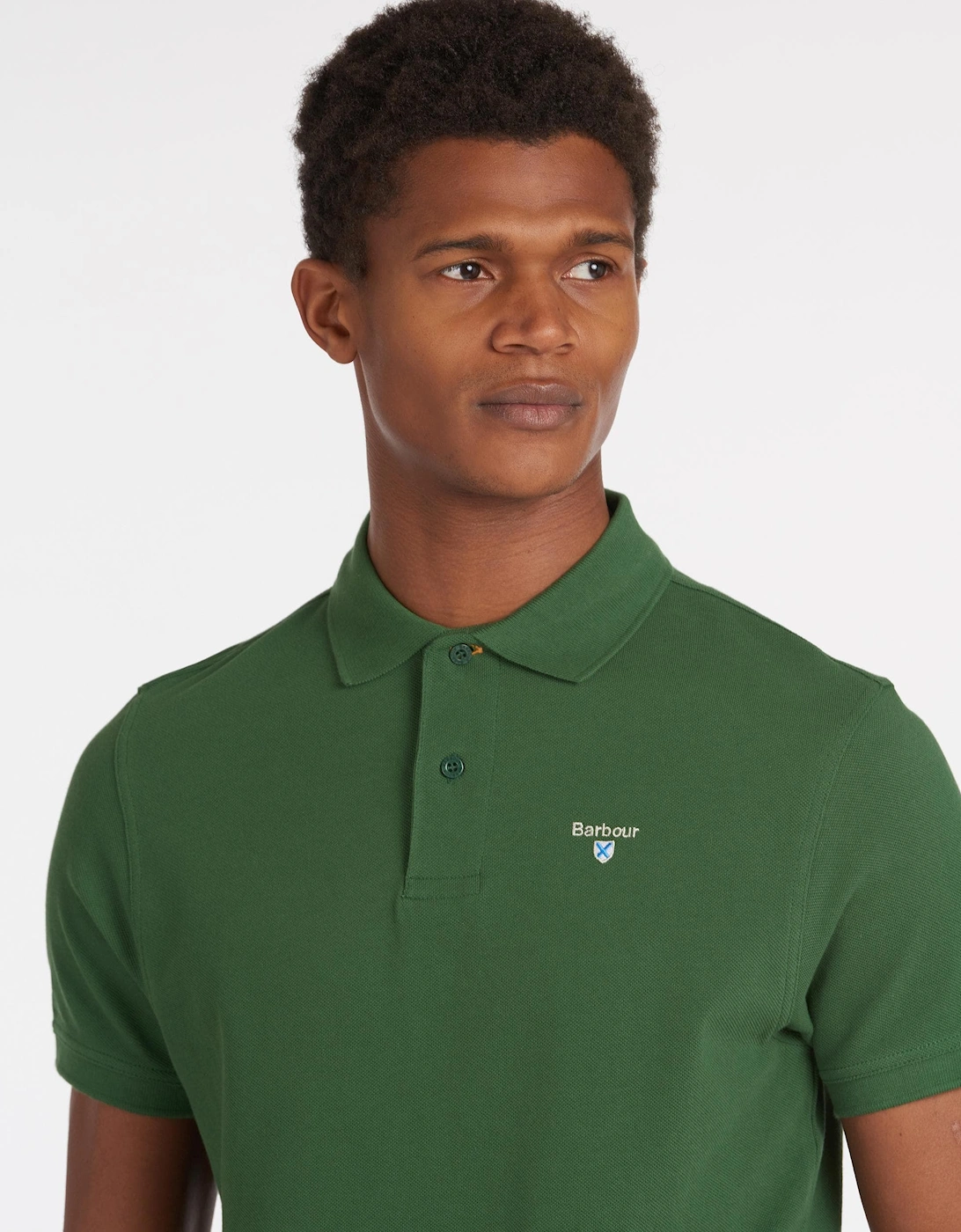 Mens Sports Polo Shirt racing green