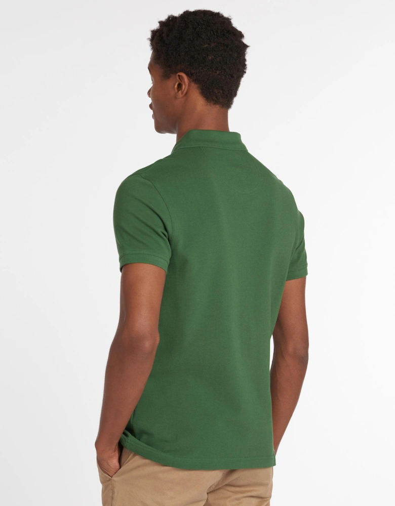 Mens Sports Polo Shirt racing green