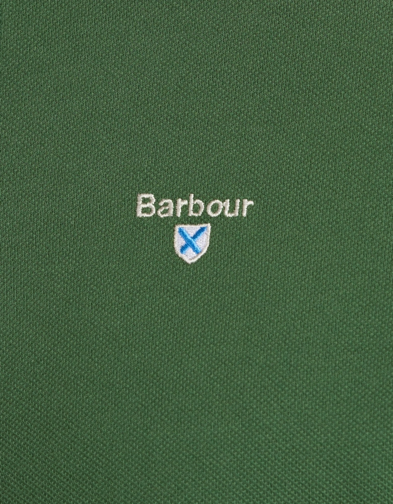 Mens Sports Polo Shirt racing green