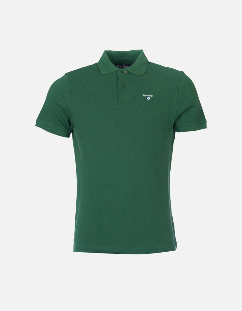 Mens Sports Polo Shirt racing green