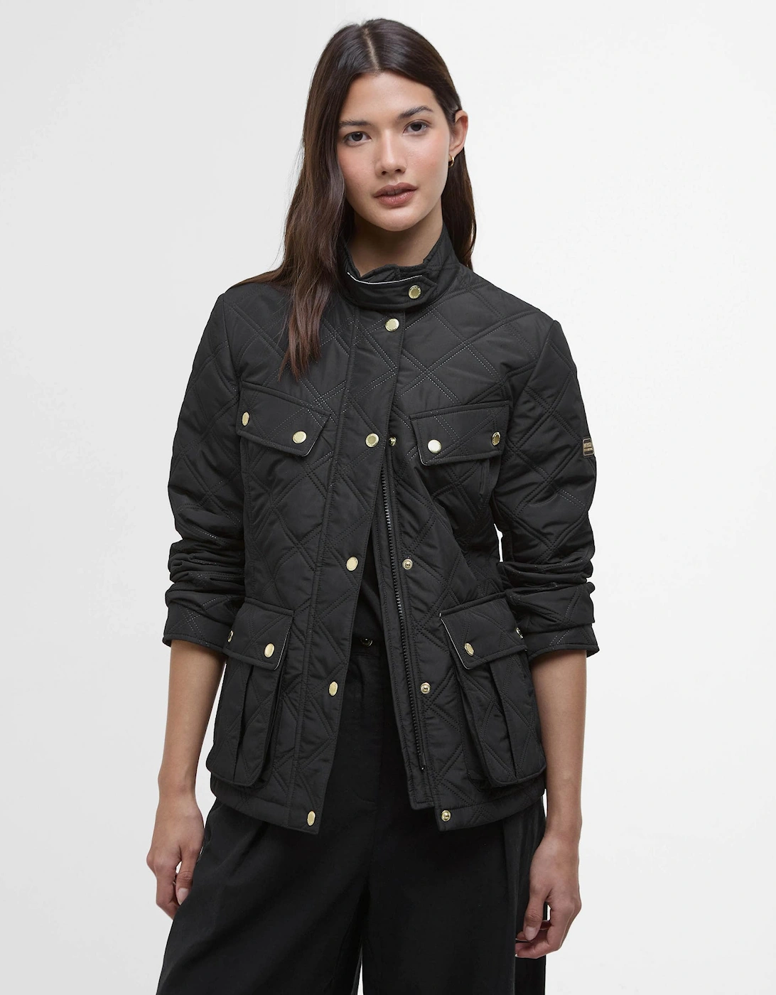Halsey Womens Quilted Jacket, 8 of 7