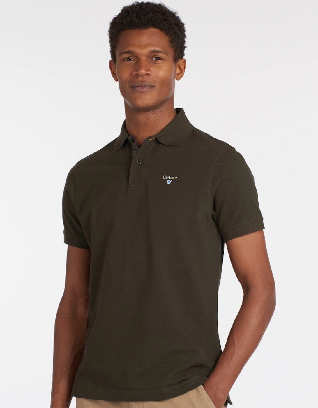 Tartan Pique Mens Polo, 8 of 7