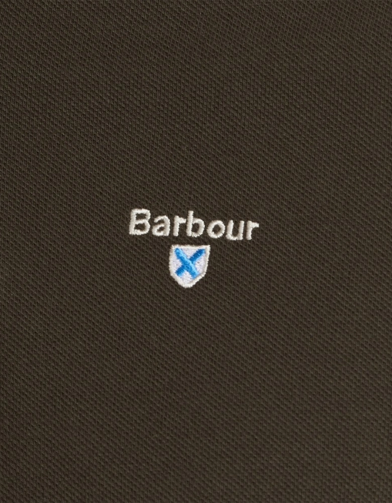 Tartan Pique Mens Polo