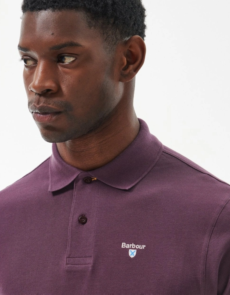Tartan Pique Mens Polo