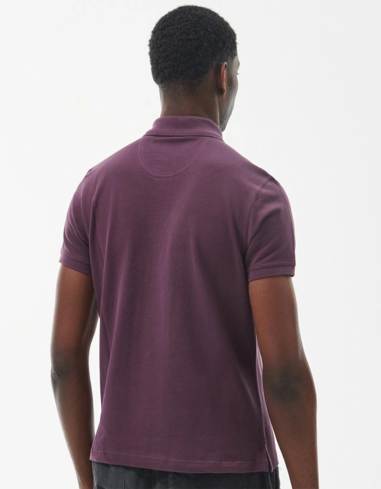 Tartan Pique Mens Polo