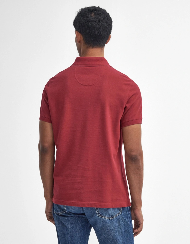 Tartan Pique Mens Polo