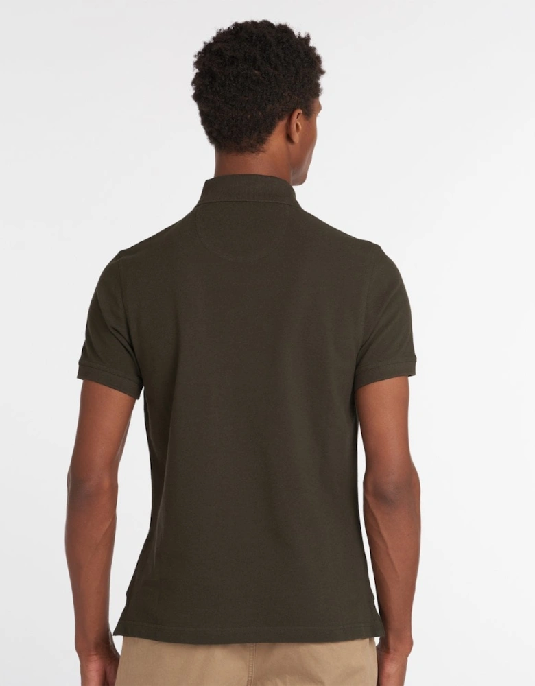 Tartan Pique Mens Polo