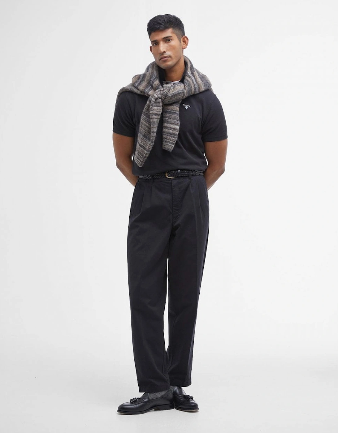 Tartan Pique Mens Polo