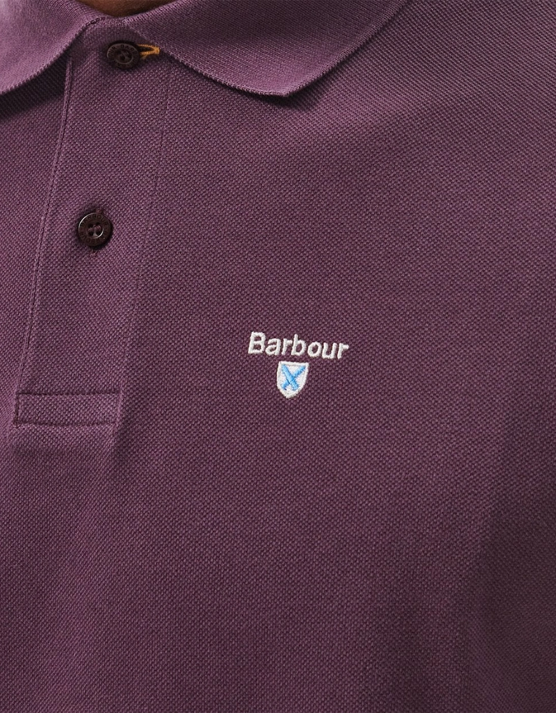 Tartan Pique Mens Polo