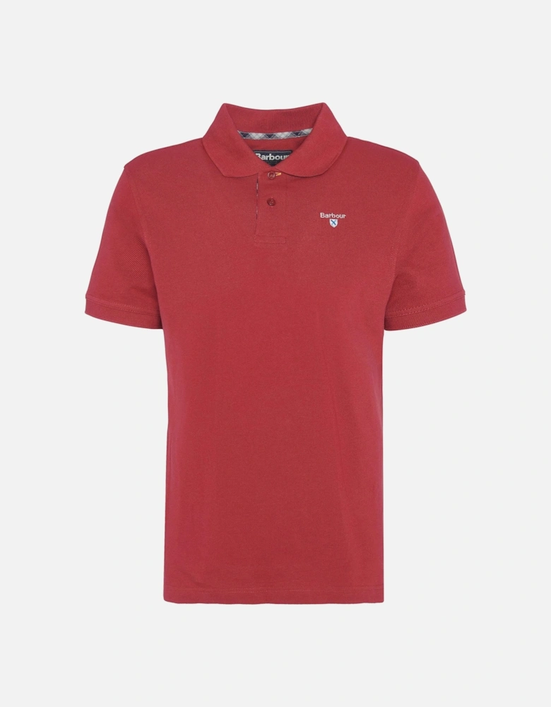 Tartan Pique Mens Polo