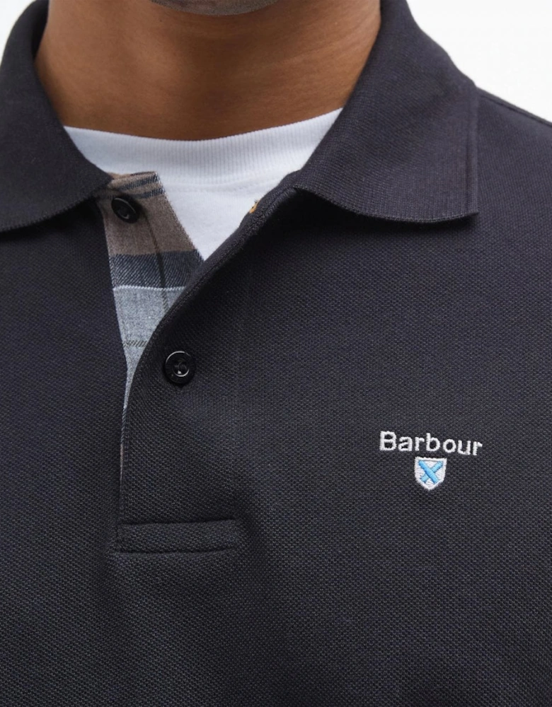 Tartan Pique Mens Polo