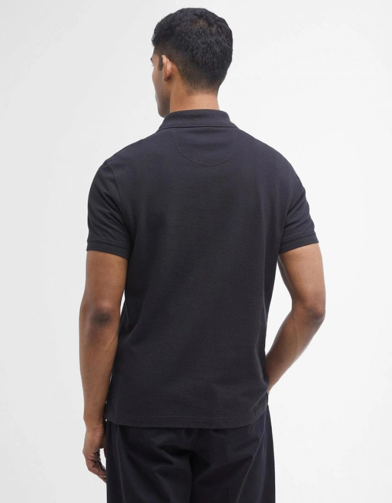 Tartan Pique Mens Polo