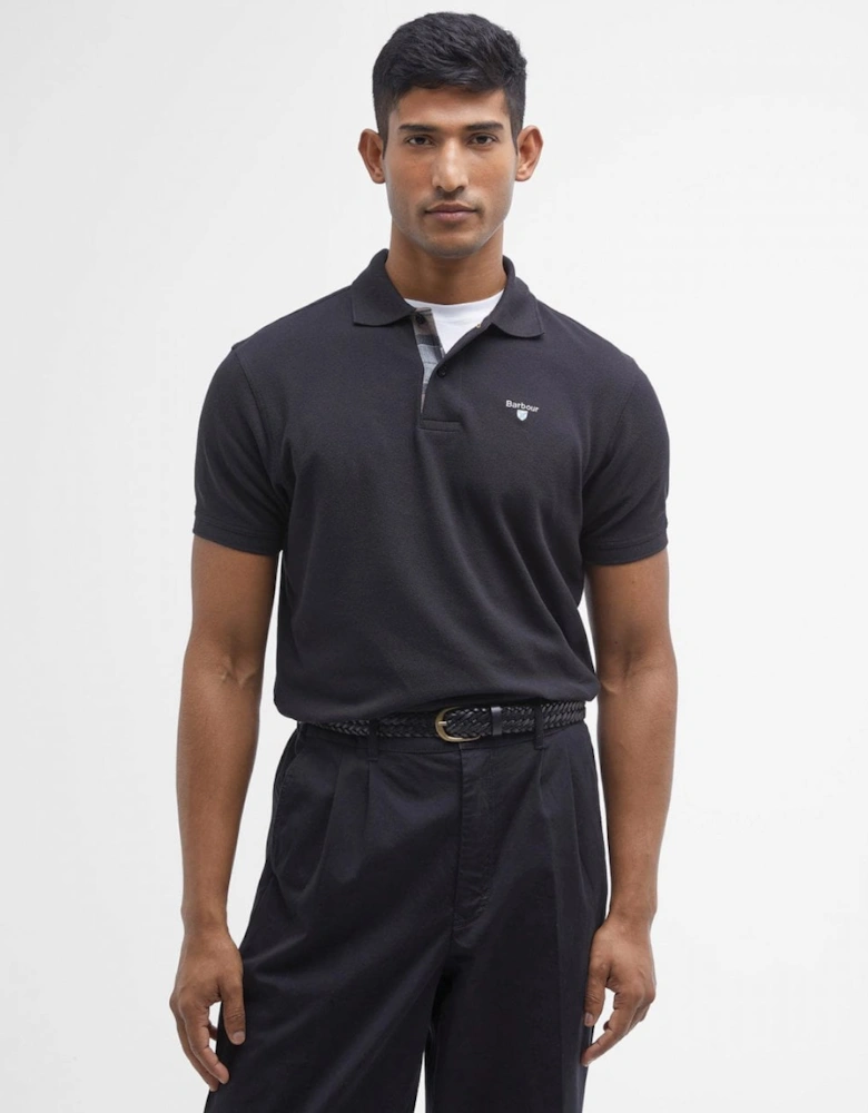 Tartan Pique Mens Polo