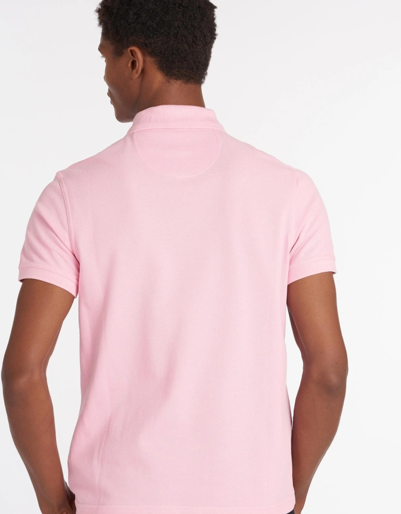 Mens Sports Polo Shirt pink