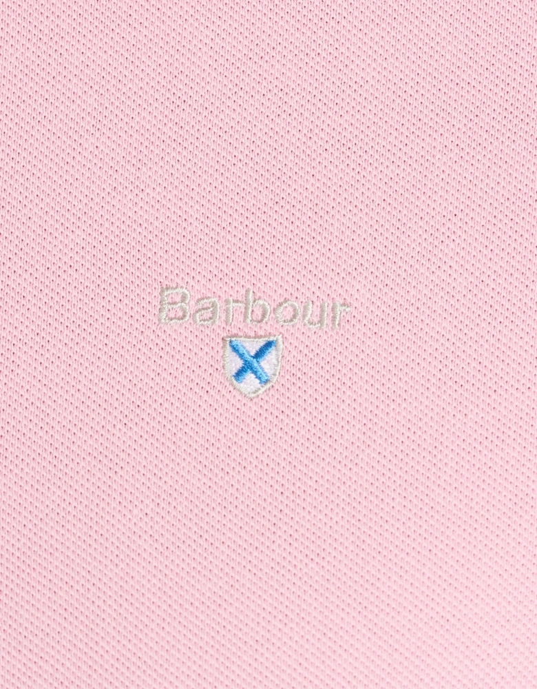 Mens Sports Polo Shirt pink