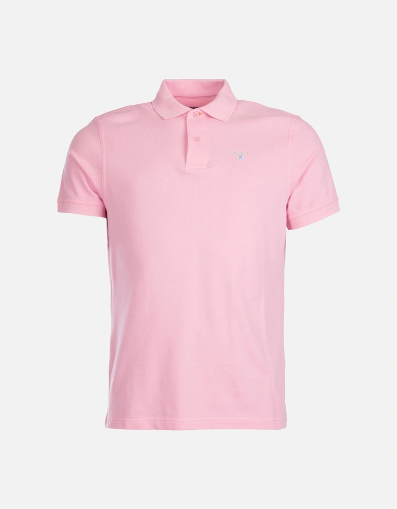 Mens Sports Polo Shirt pink