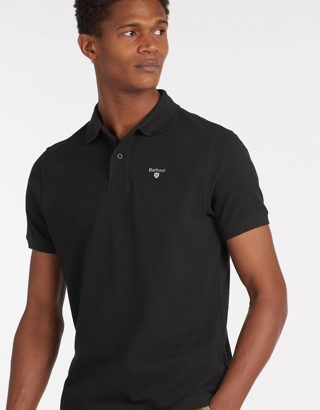 Mens Sports Polo Shirt black, 8 of 7