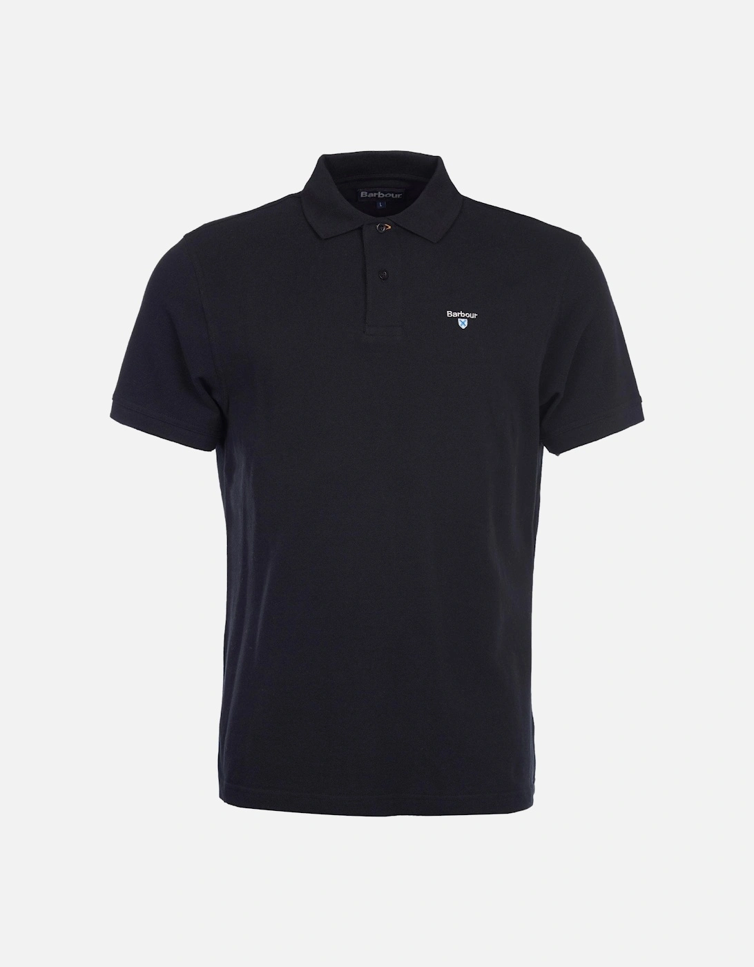 Mens Sports Polo Shirt black