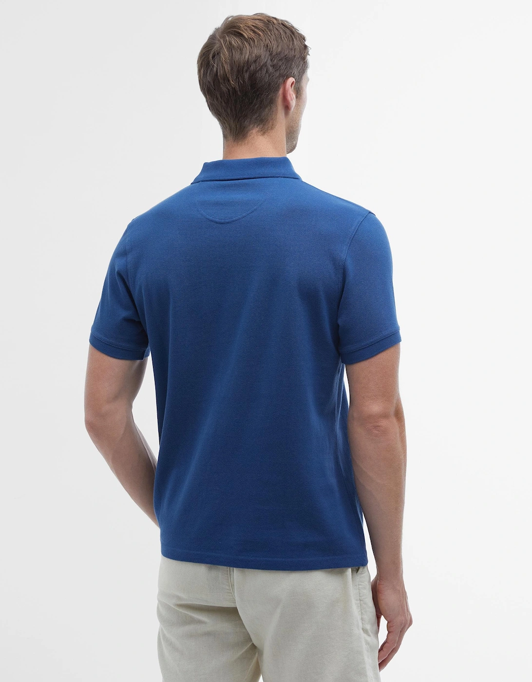 Mens Sports Polo Shirt deep blue