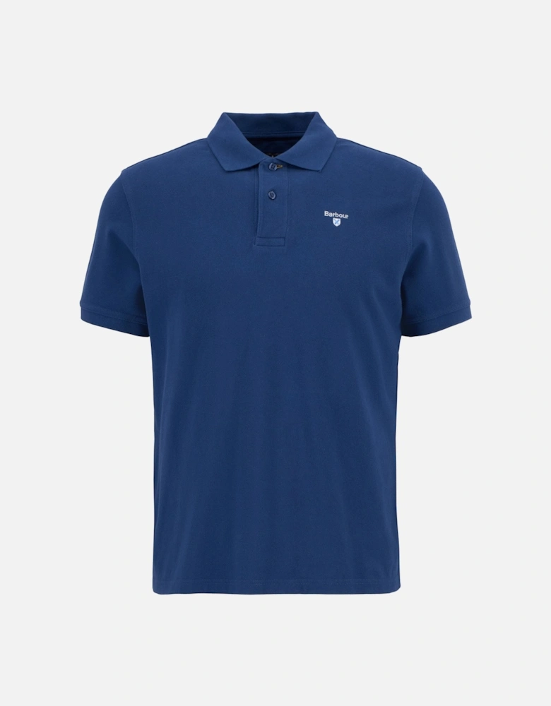 Mens Sports Polo Shirt deep blue