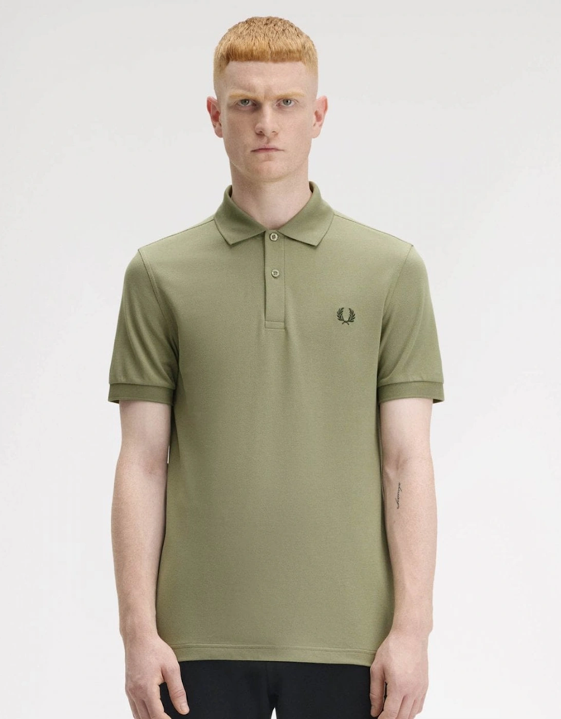 Mens Plain Signature Polo Shirt, 6 of 5