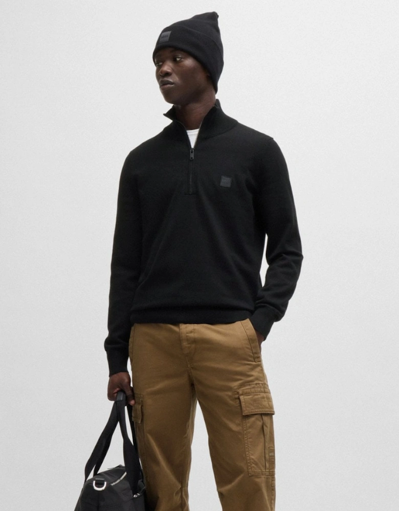 BOSS Orange Kanobix S Mens 1/4 Zip Jumper