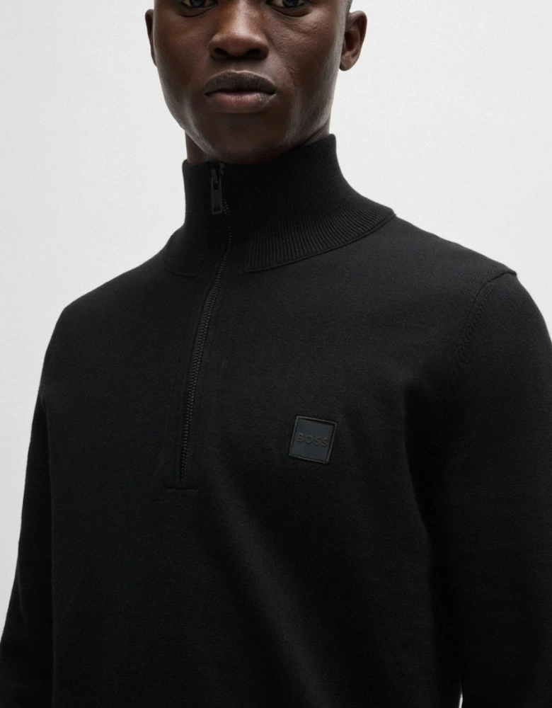 BOSS Orange Kanobix S Mens 1/4 Zip Jumper