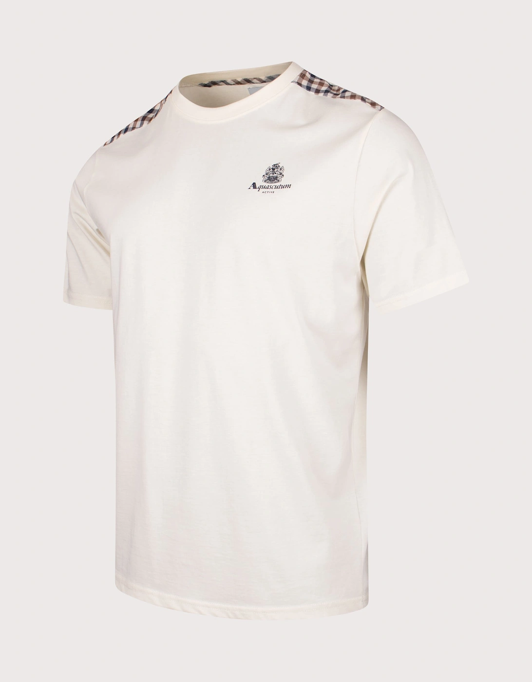 Club Check Details T-Shirt