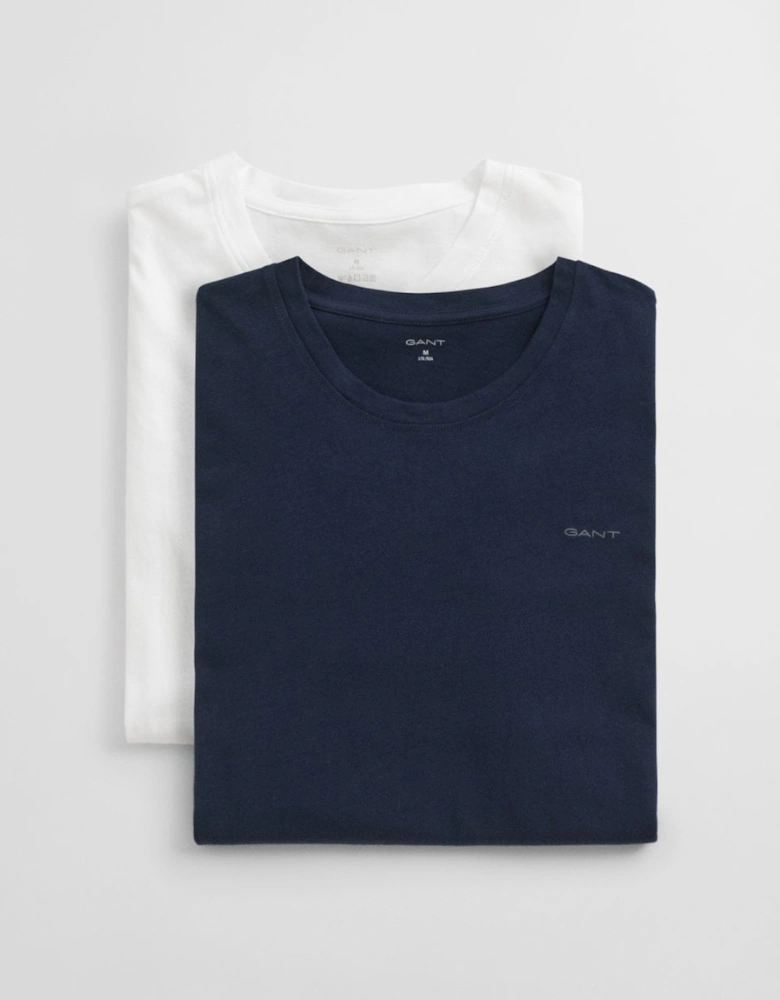 2-Pack Mens Crew Neck T-Shirts