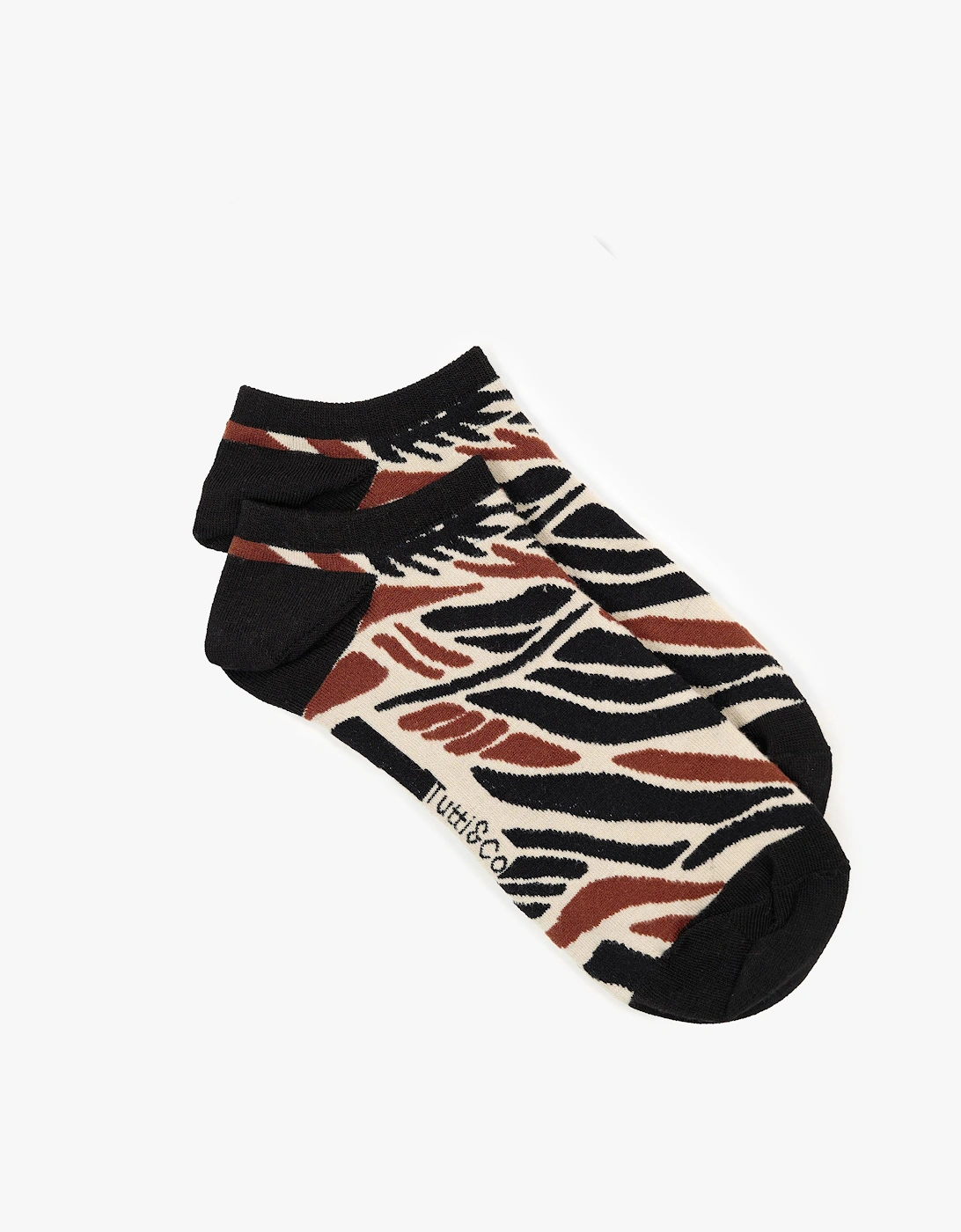 Tutti & Co Women's Bound Trainer Socks - Black