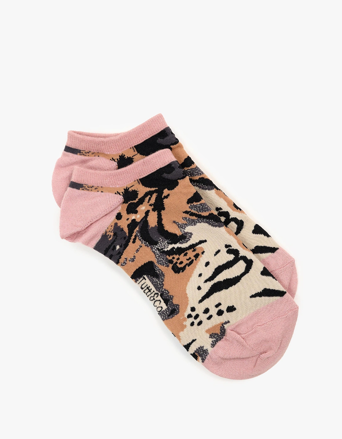 Tutti & Co Women's Rowan Trainer Socks - Pink