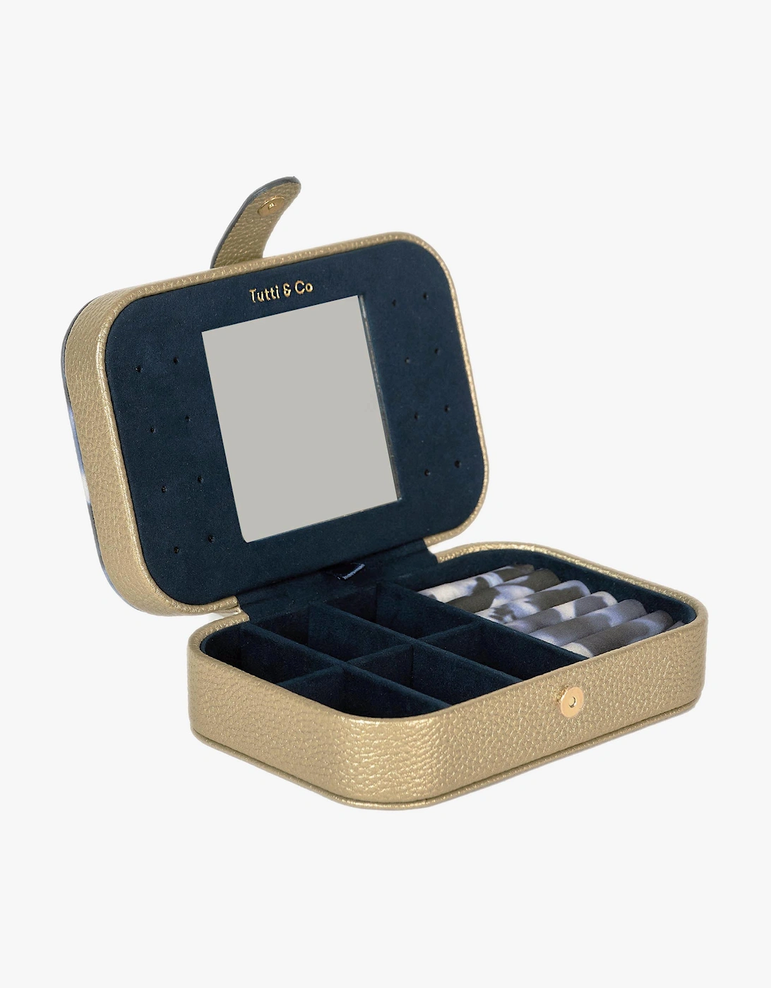 Tutti & Co Women's True Medium Jewellery Box - Black