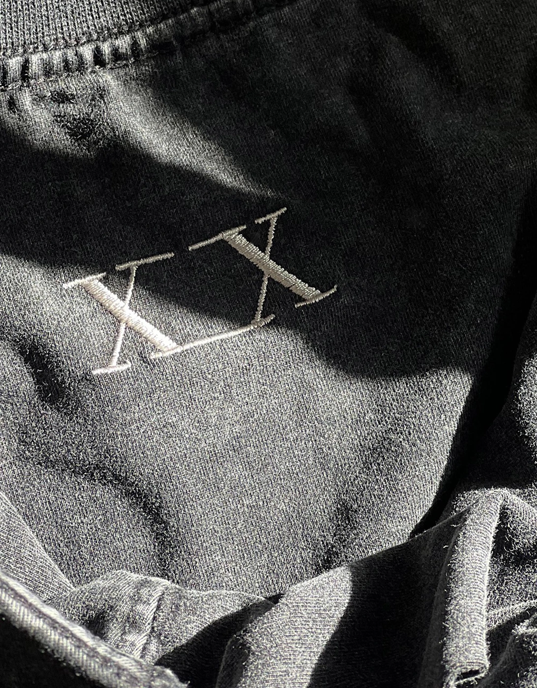 Dark Grey Acid Wash T-shirt